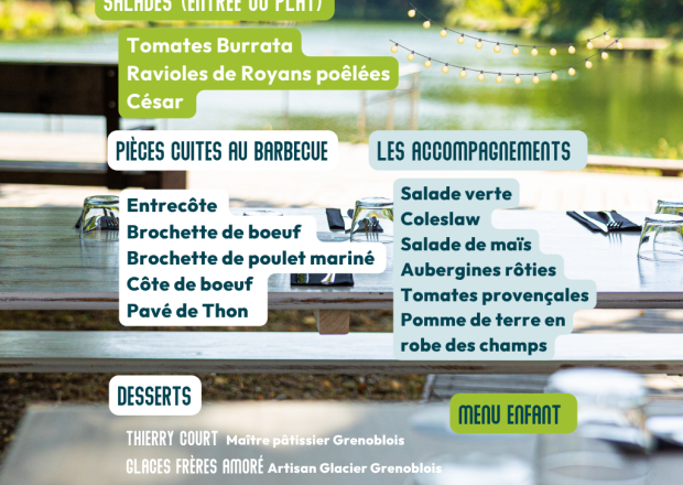 Menu BBQ