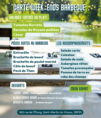 Menu BBQ