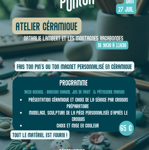 atelier céramique