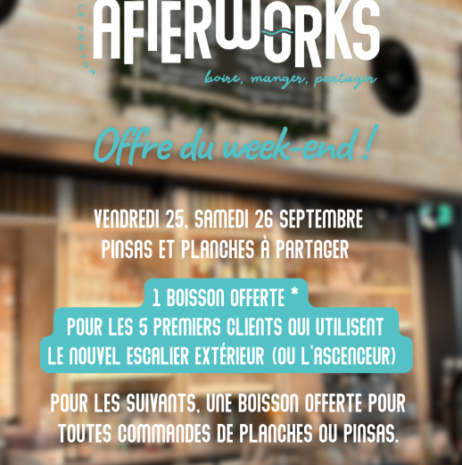 Planches  à partager offre du we 25 et 26