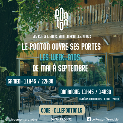 OUVERTURE LES WEEK-ENDS