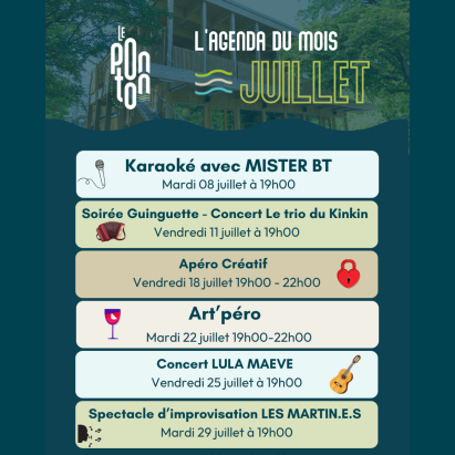 Calendrier juillet